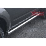 Пороги d76 труба Nissan Pathfinder R51