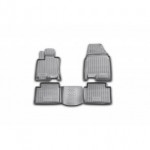 Комплект ковриков в салон (4шт) полиуретан (+2) Nissan Qashqai