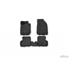 Комплект 3d ковриков в салон (4шт) полиуретан 4wd Renault Duster