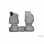 Комплект 3d ковриков в салон (4шт) полиуретан Renault Fluence