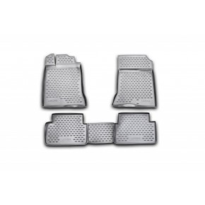 Комплект ковриков в салон (4шт) полиуретан Renault Laguna - 3 поколение