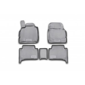 Комплект ковриков в салон (5шт) полиуретан Renault Scenic - 2 и 3 поколение