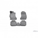 Комплект 3d ковриков в салон (4шт) полиуретан Subaru Forester