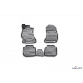 Комплект 3d ковриков в салон (4шт) полиуретан Subaru Forester