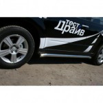 Пороги d60 труба 2шт Subaru Forester