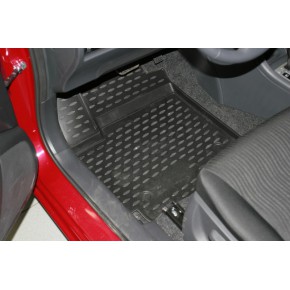 Комплект ковриков в салон (4шт) полиуретан Suzuki Swift