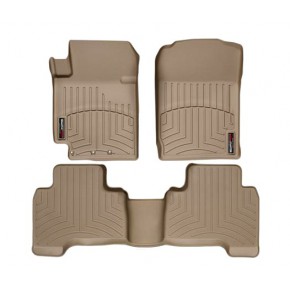 Комплект ковриков в салон (4шт) полиуретан бежевые Suzuki Grand Vitara
