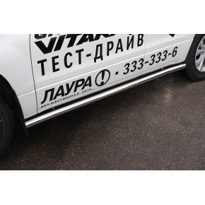 Пороги d60 труба 5дв Suzuki Grand Vitara