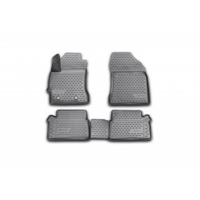 Комплект 3d ковриков в салон (4шт) полиуретан Toyota Auris
