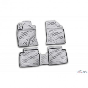 Комплект ковриков в салон (4шт) полиуретан Toyota Avensis - 3 поколение