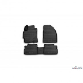 Комплект 3d ковриков в салон (4шт) полиуретан Toyota Corolla E150 седан