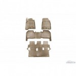 Комплект ковриков в салон (4шт) полиуретан бежевые Toyota Land Cruiser 200
