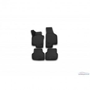 Комплект 3d ковриков в салон (4шт) полиуретан Volkswagen Jetta