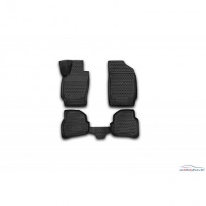 Комплект 3d ковриков в салон (4шт) полиуретан седан Volkswagen Polo седан / хетчбек