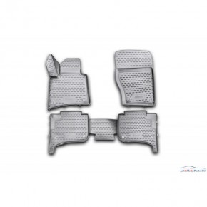 Комплект 3d ковриков в салон (4шт) полиуретан Volkswagen Touareg