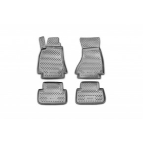 Комплект ковриков в салон (4 шт) полиуретан Audi A4 B8
