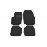 Комплект ковриков в салон (4 шт) акпп текстиль серые (седан) Audi A8