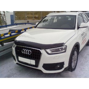 Дефлектор капота темный Audi Q3