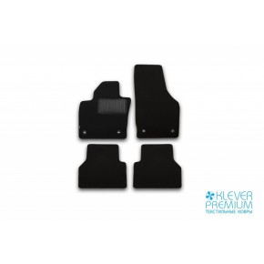 Комплект ковриков в салон (4 шт) текстиль кроссовер Audi Q3