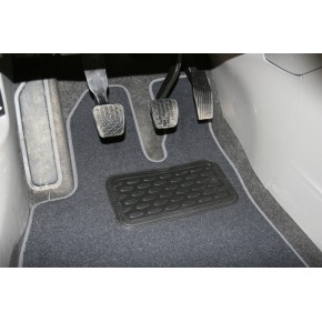 Комплект ковриков в салон (6 шт) текстиль (минивэн) Chevrolet Orlando