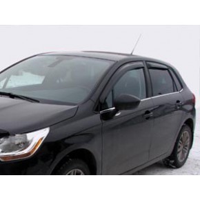 Комплект дефлекторов на окна 4 шт Citroen C4 Picasso