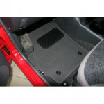 Комплект ковриков в салон (5 шт) текстиль (хэтчбэк) Daewoo Matiz