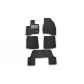 Комплект ковриков в салон (5 шт) текстиль (универсал) Ford Fiesta - 6 поколение