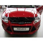 Дефлектор капота темный Ford Focus - 3 поколение