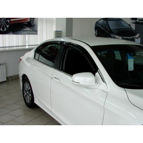 Комплект дефлекторов на окна 4 шт Honda Accord 9