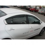 Комплект дефлекторов на окна 4 шт KIA Cerato - 3 поколение