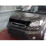 Дефлектор капота темный KIA Soul