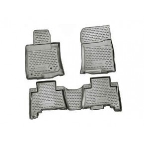 Комплект ковриков в салон (4 шт) полиуретан серые Lexus GS300 / 430