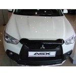 Дефлектор капота темный короткий Mitsubishi ASX