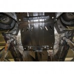 Защита кпп + крепеж 3,0 / 3,8 бензин 3,2 акпп Mitsubishi Pajero - 4 поколение