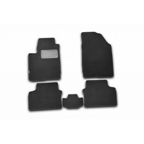 Комплект ковриков в салон (5 шт) акпп текстиль (хэтчбэк) Nissan Note E11E