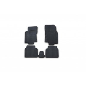 Комплект ковриков в салон (5 шт) текстиль Nissan X-TRAIL - 3 поколение