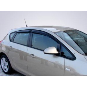 Комплект дефлекторов на окна 4 шт (хэтчбэк) Opel Astra J