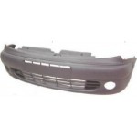 Передний бампер с отверстиями под противотуманки грунтованный Citroen Xsara Picasso