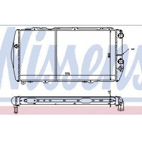 Радиатор охлаждения Audi 100 C3