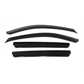 Комплект дефлекторов на окна 4 шт спорт SsangYong Action