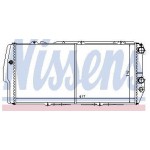 Радиатор охлаждения Audi 100 C3