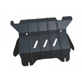 Защита радиатора + крепеж 4мм 2,5 дизель мкпп Toyota Hilux