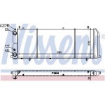 Радиатор охлаждения Audi 100 C3