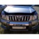 Дефлектор капота темный Toyota Land Cruiser Prado 120