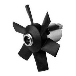 Мотор+вентилятор радиатора охлаждения в сборе (250/150w 280mm) Audi 100 C3