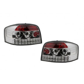 Тюнинг - комплект задних фонарей хром Audi A3 8P