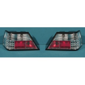 Тюнинг - комплект задних фонарей светодиодные хром Mercedes W124  E124