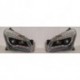 Тюнинг - комплект линзованных фар с led (светодиодны) черные Opel Astra H