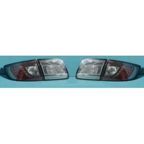 Тюнинг - комплект задних фонарей (внеш+внутр) светодиодные тонированные (седан) Mazda 3 - 1 поколение