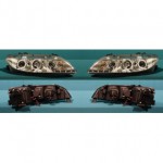 Тюнинг - комплект линзованных фар ангельские глаз с птф с корректором хром (седан) Mazda 6 - 1 поколение